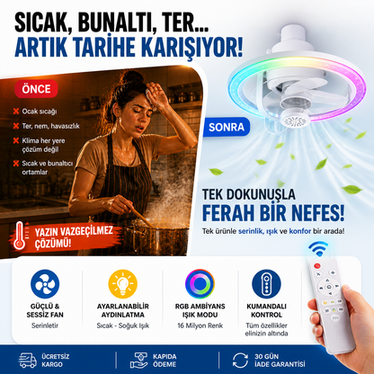 MİNTAGE™ –  Serinlik, Aydınlatma ve Aromaterapi
